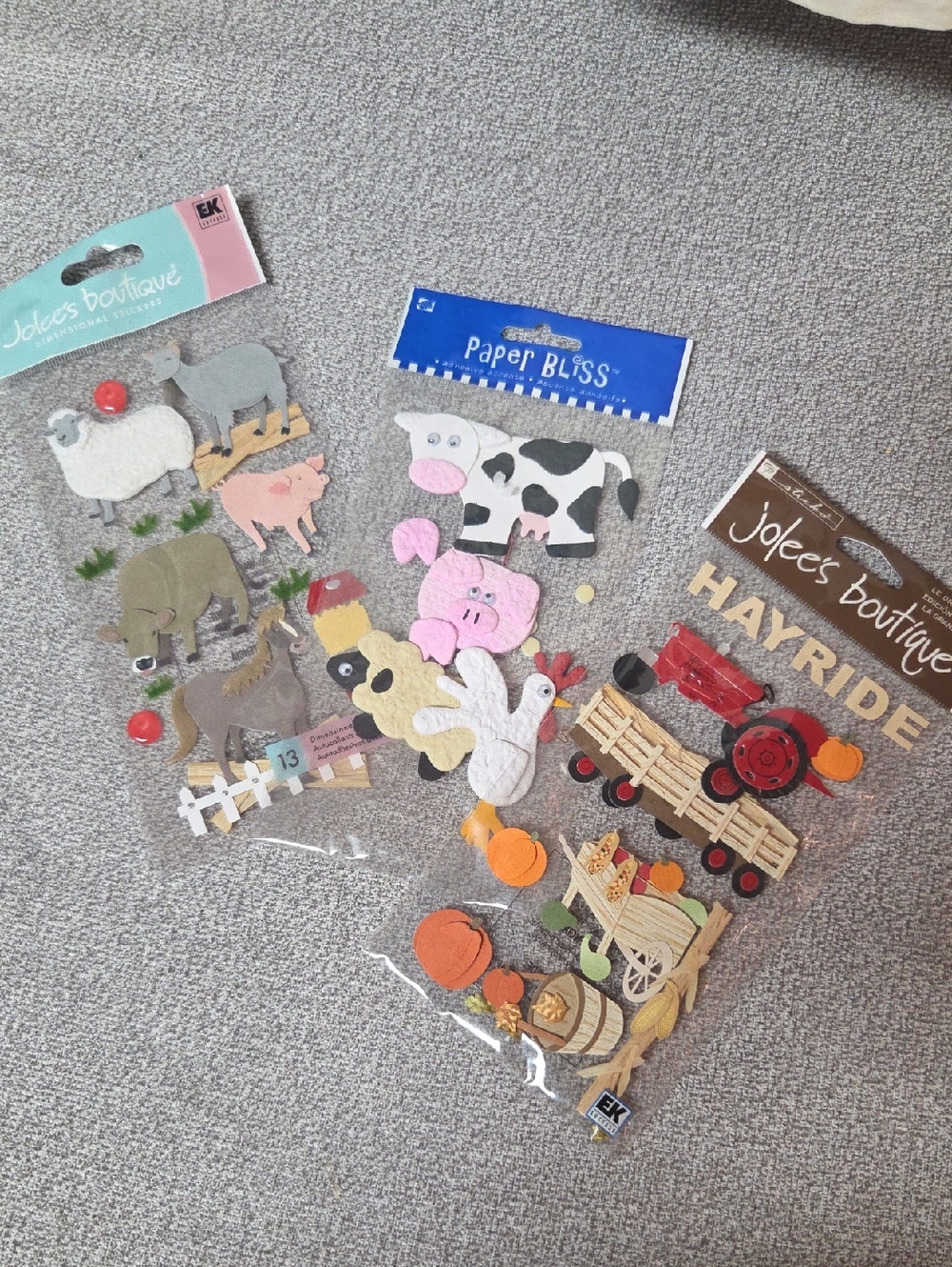 Farm Stickers 3 Packages